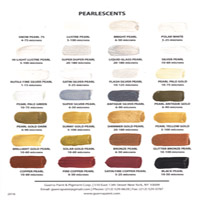 Handmade Pearlescents Chart (3 pages)