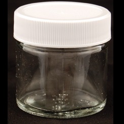 Glass Jar 1oz - Click Image to Close