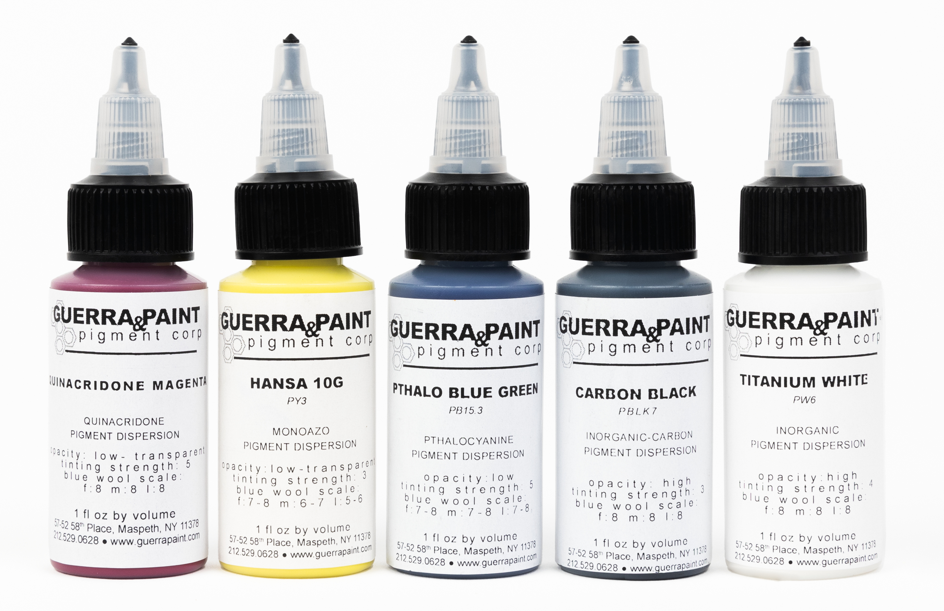 CMYK Color Mixing Kit